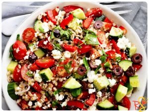 Recipes Selected - Greek Spelt Salad